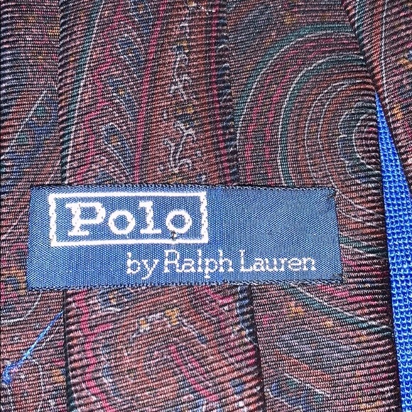 🍇New Fancy Polo by Ralph Lauren Tie🍇 - Picture 3 of 4